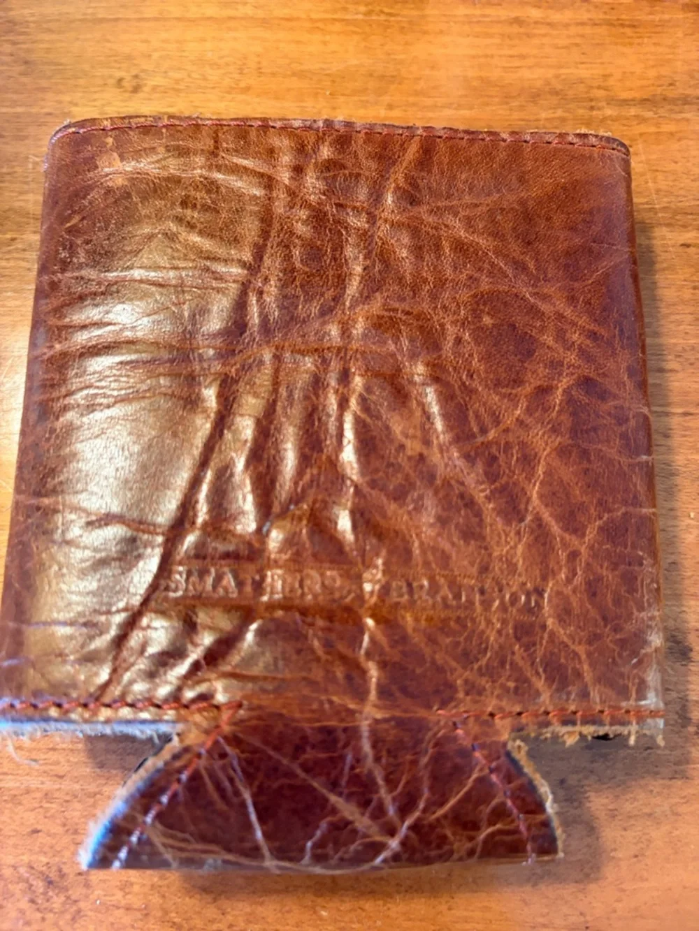 Branson Smathers can holder. Monogram B